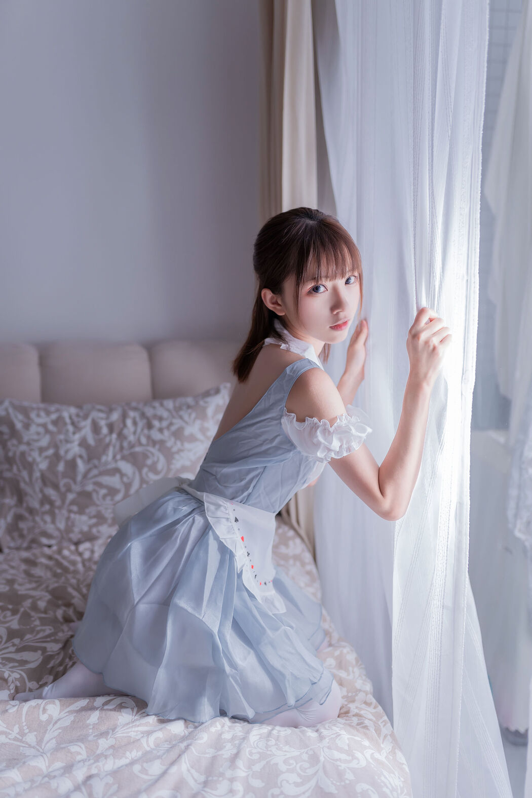 [Net Red COSER Photo] Anime blogger Kitaro_ Kitaro - White Love Maid