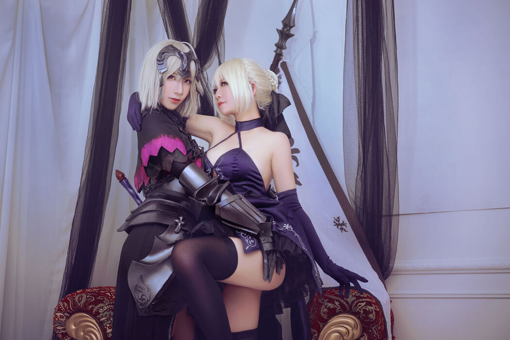 [Net Red COSER Photo] Banbanzi & Soso Sophia - Hei Zhen 1