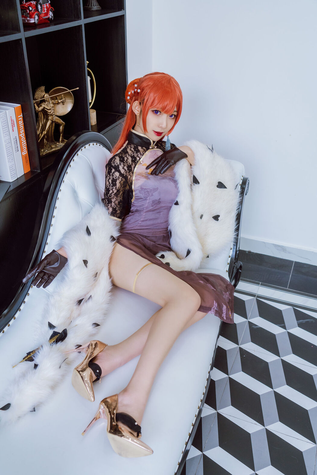 [Internet celebrity COSER photo] Anime blogger Feng Jiangjiang v - Monarch