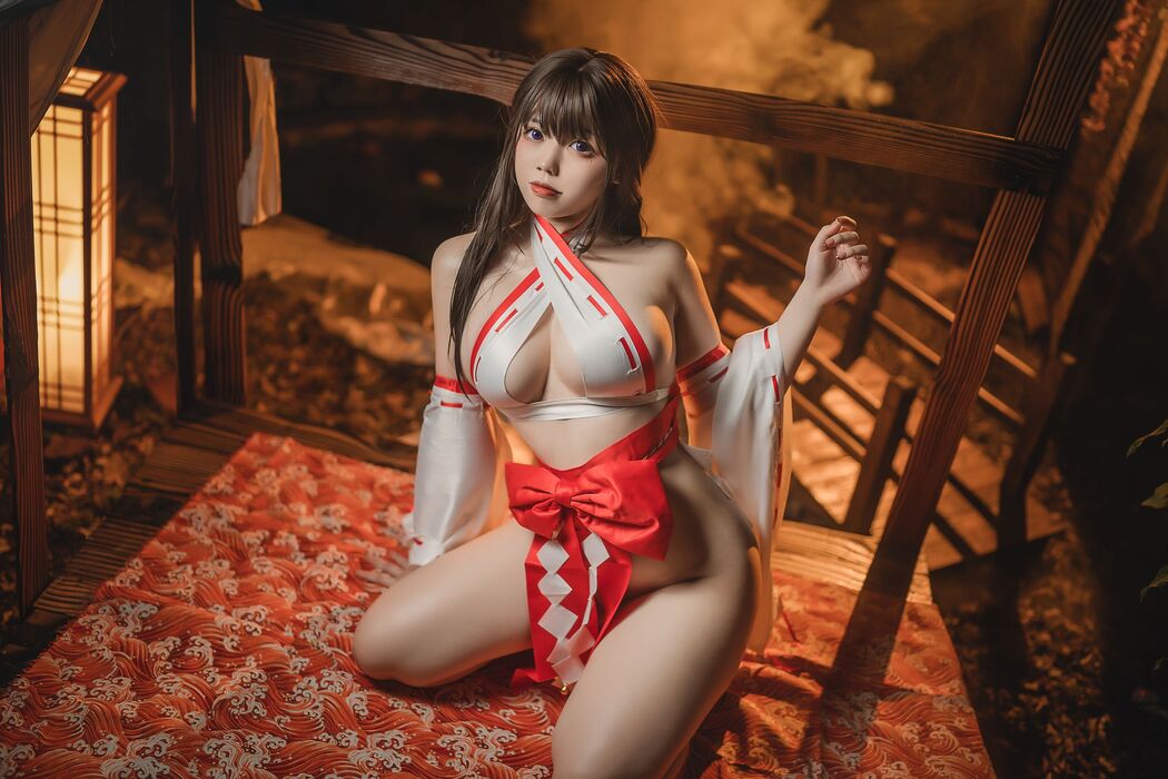 [Net Red COSER Photo] Ah Riri_Ganlory - Rope and Miko