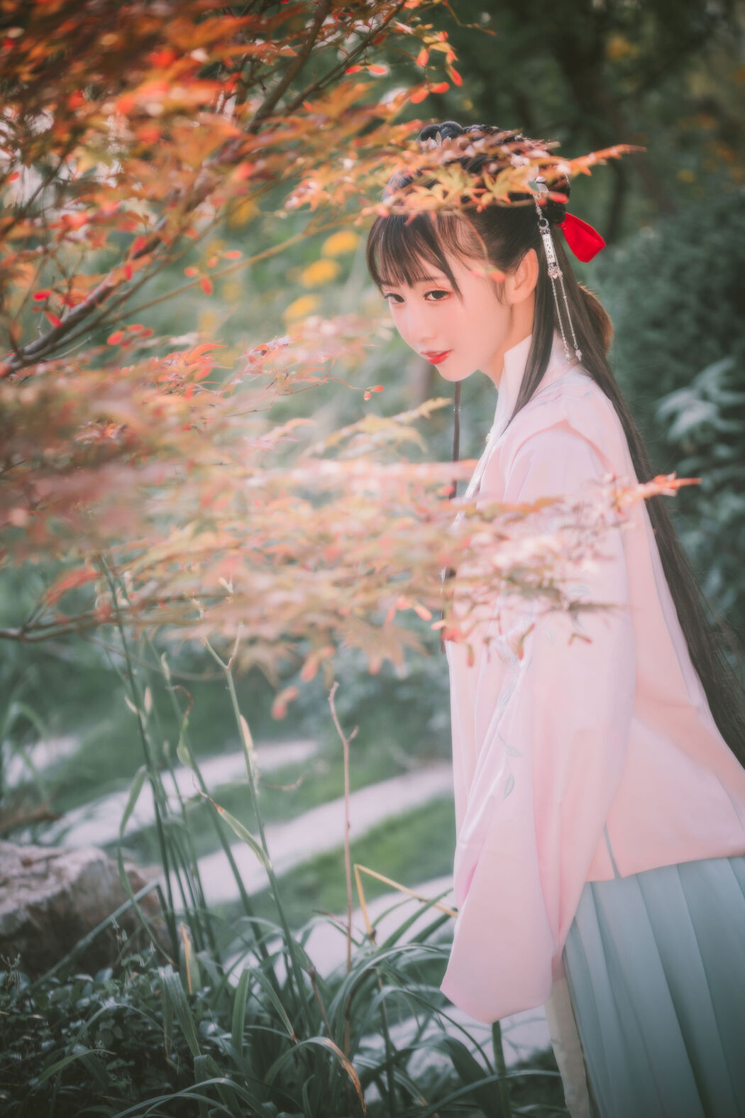 [Net Red COSER Photo] Cute and popular Coser Noodle Fairy - Meiji Hanfu