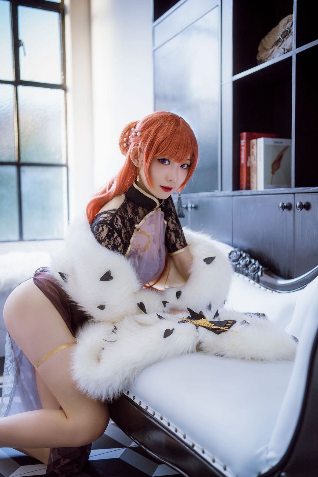 [Internet celebrity COSER photo] Anime blogger Feng Jiangjiang v - Monarch