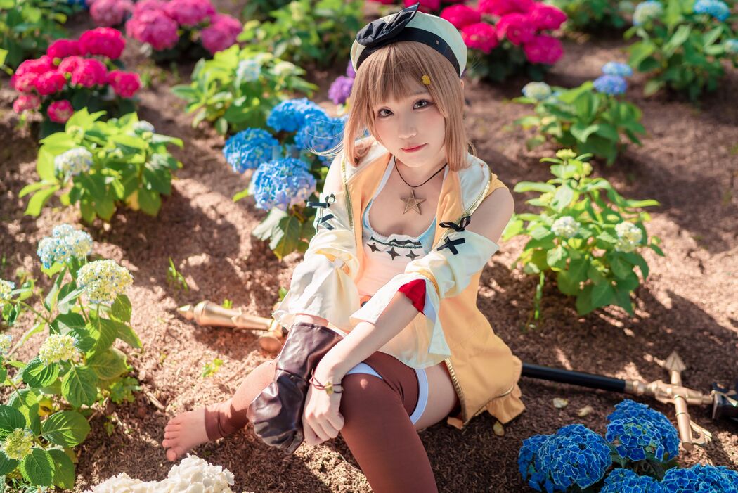 [Internet celebrity COSER photo] Anime blogger Mime Mimei - Risa's Gold Workshop