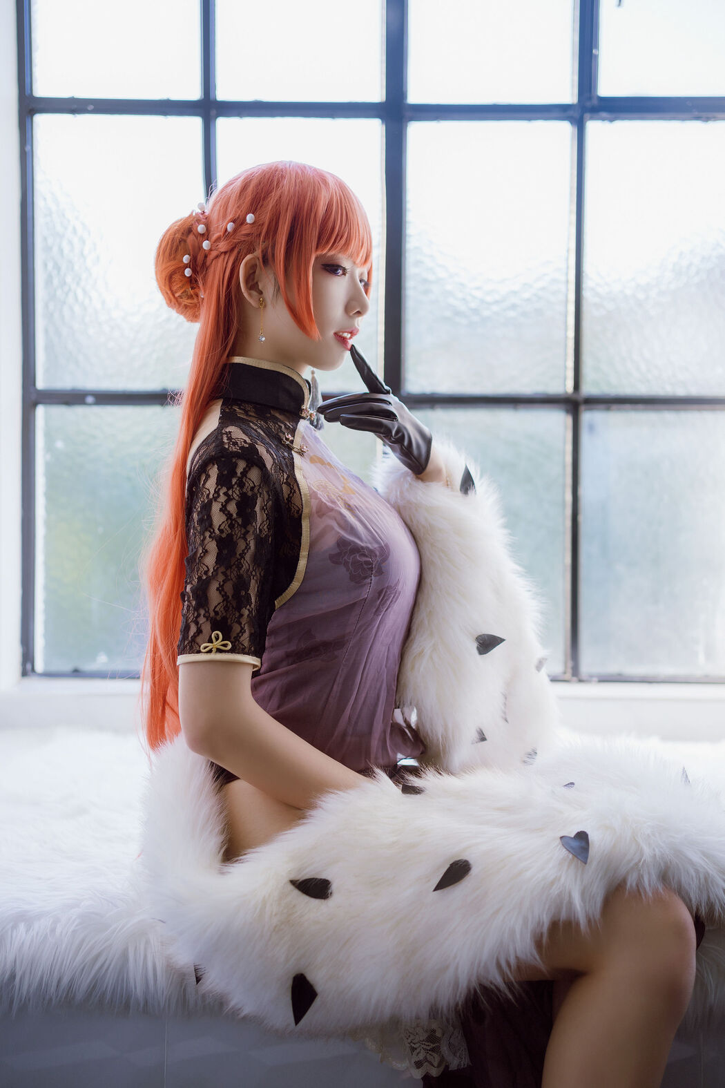 [Internet celebrity COSER photo] Anime blogger Feng Jiangjiang v - Monarch