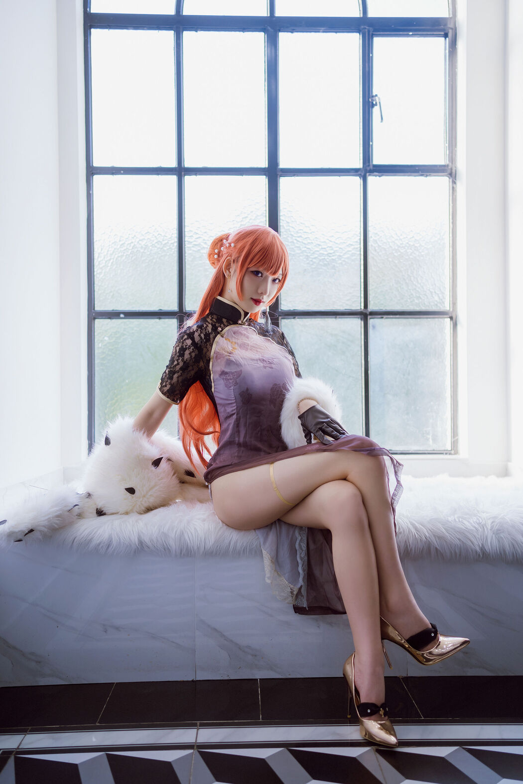 [Internet celebrity COSER photo] Anime blogger Feng Jiangjiang v - Monarch