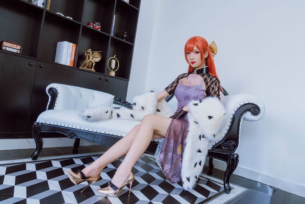 [Internet celebrity COSER photo] Anime blogger Feng Jiangjiang v - Monarch