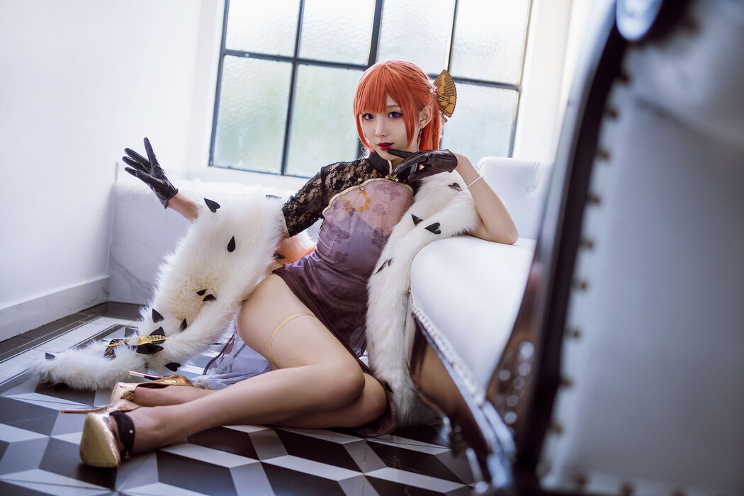 [Internet celebrity COSER photo] Anime blogger Feng Jiangjiang v - Monarch