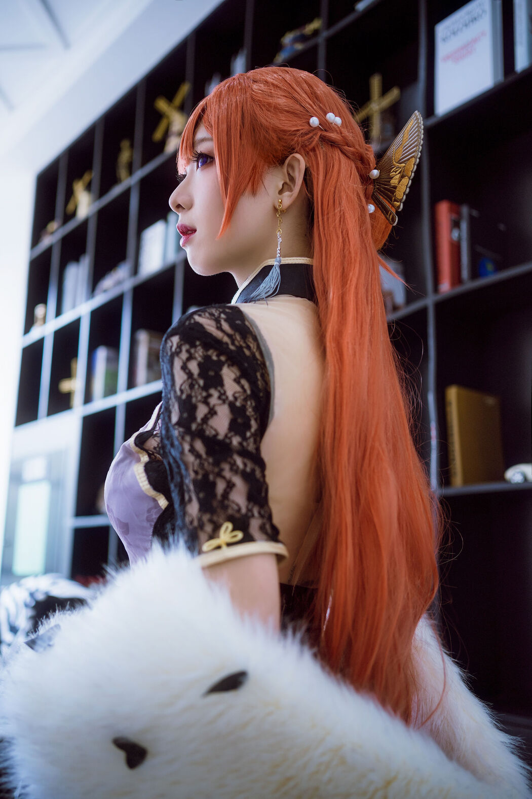[Internet celebrity COSER photo] Anime blogger Feng Jiangjiang v - Monarch