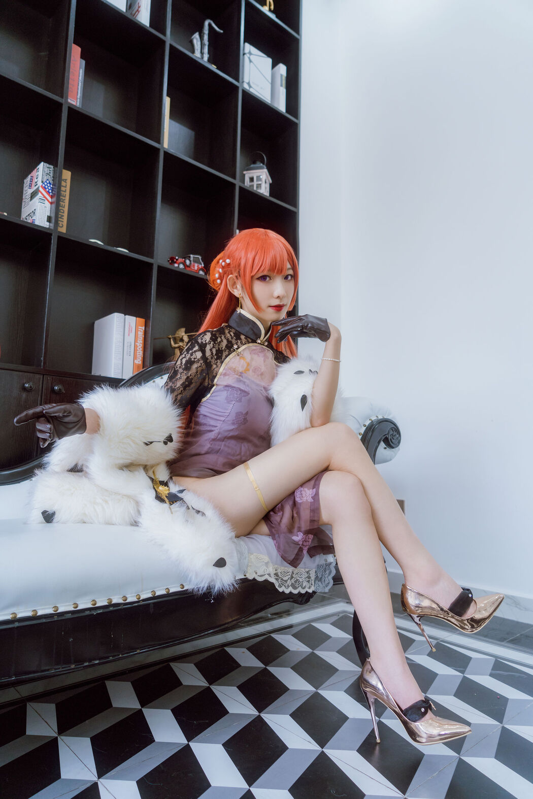 [Internet celebrity COSER photo] Anime blogger Feng Jiangjiang v - Monarch