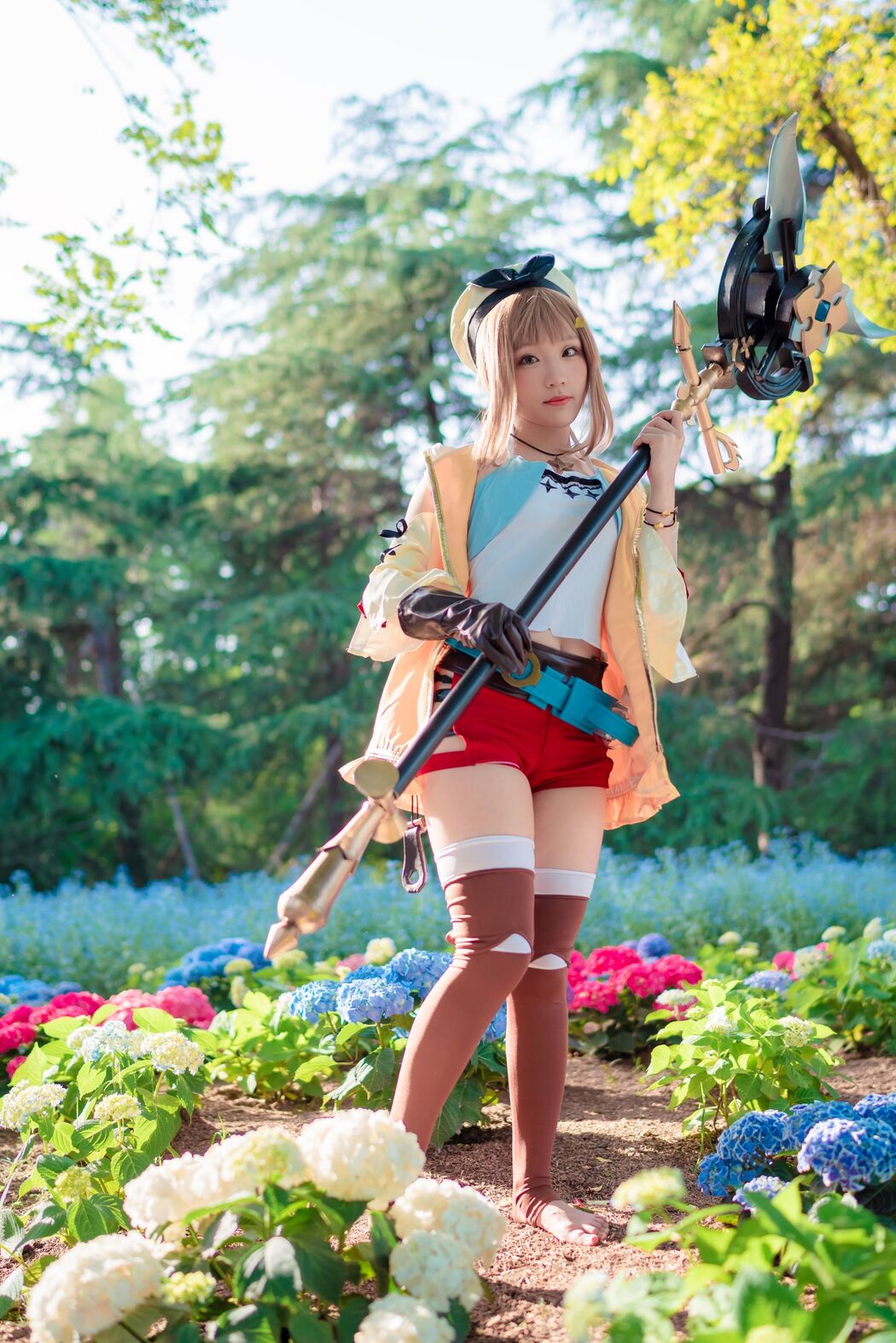 [Internet celebrity COSER photo] Anime blogger Mime Mimei - Risa's Gold Workshop