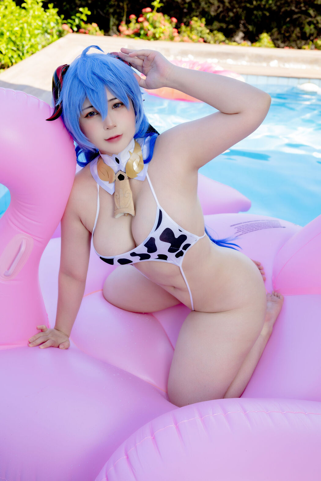 [Internet celebrity COSER photo] Uy Uy - Ganyu Cover Photo