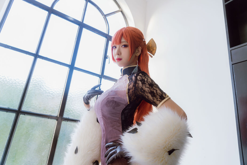 [Internet celebrity COSER photo] Anime blogger Feng Jiangjiang v - Monarch