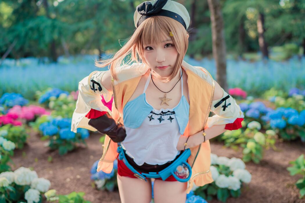 [Internet celebrity COSER photo] Anime blogger Mime Mimei - Risa's Gold Workshop