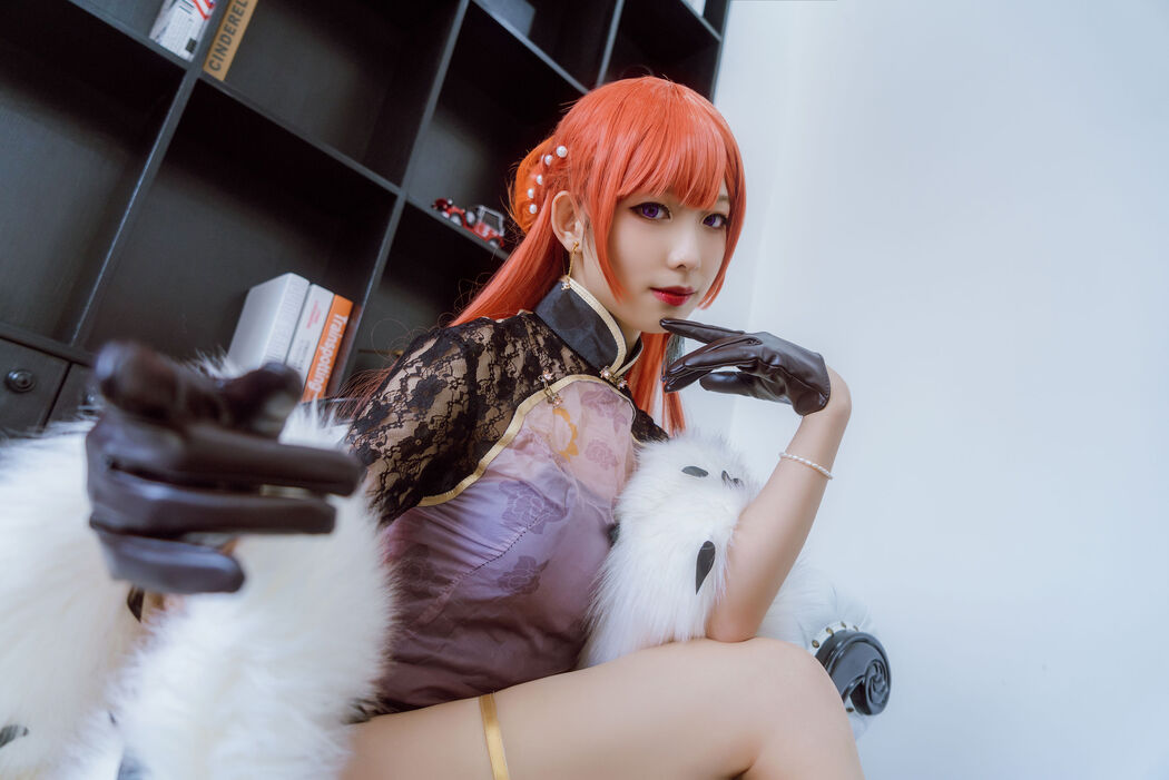 [Internet celebrity COSER photo] Anime blogger Feng Jiangjiang v - Monarch