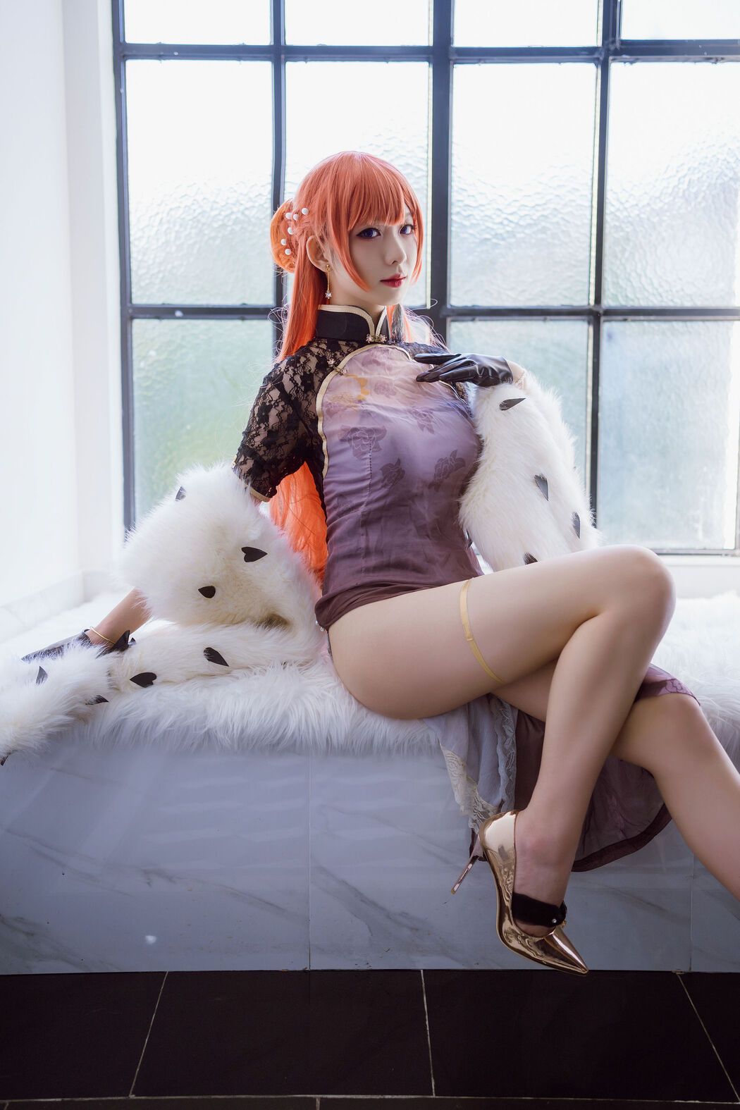 [Internet celebrity COSER photo] Anime blogger Feng Jiangjiang v - Monarch