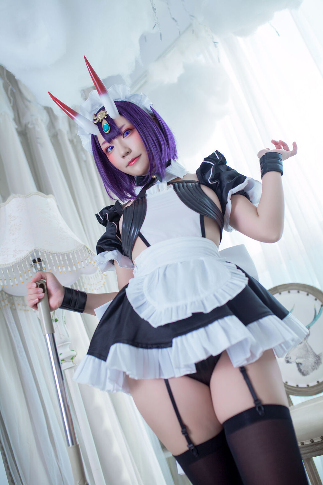 [Internet Celebrity COSER Photo] Anime blogger Mime Mimei - wine and child servant
