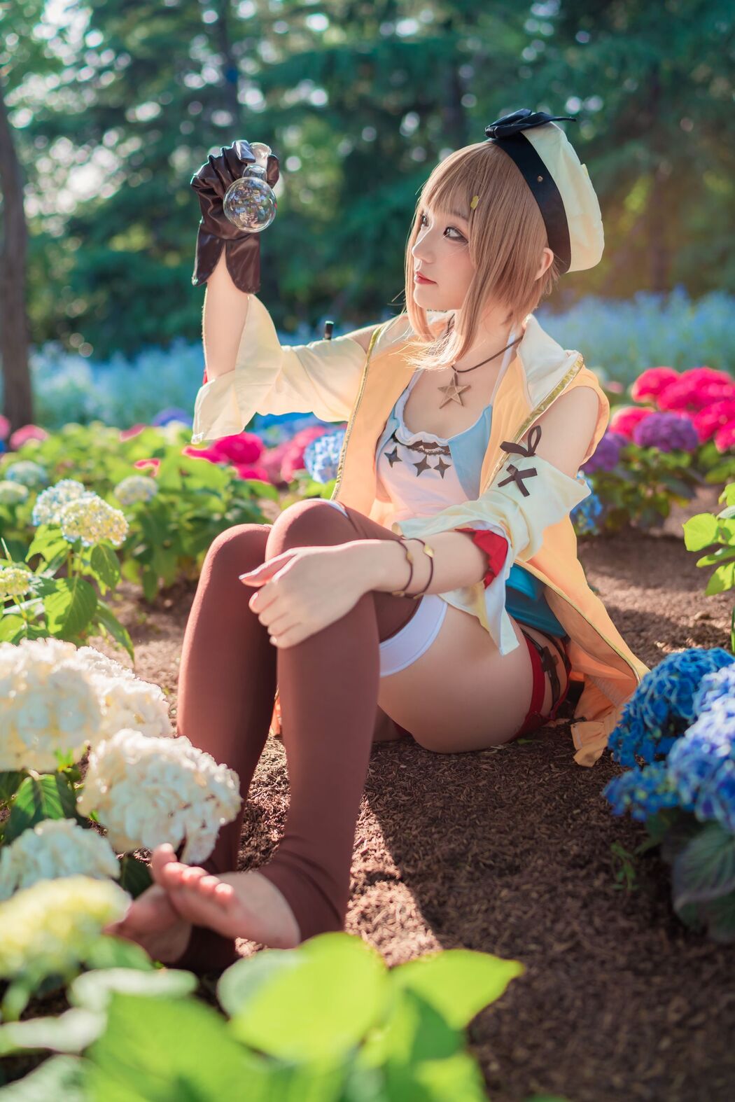 [Internet celebrity COSER photo] Anime blogger Mime Mimei - Risa's Gold Workshop