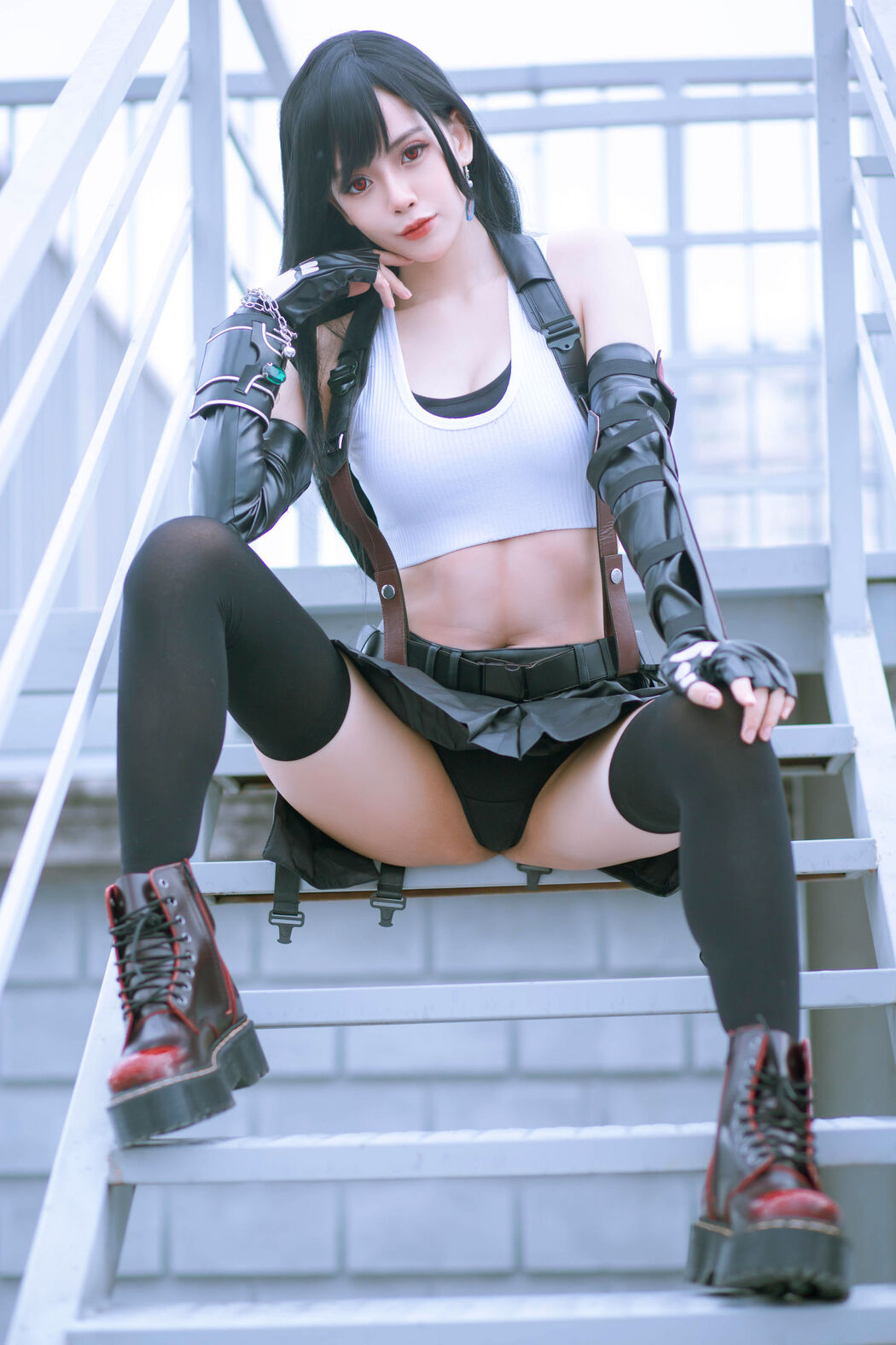 [Internet celebrity COSER photo] Japanese sexy loli Byoru - Tifa