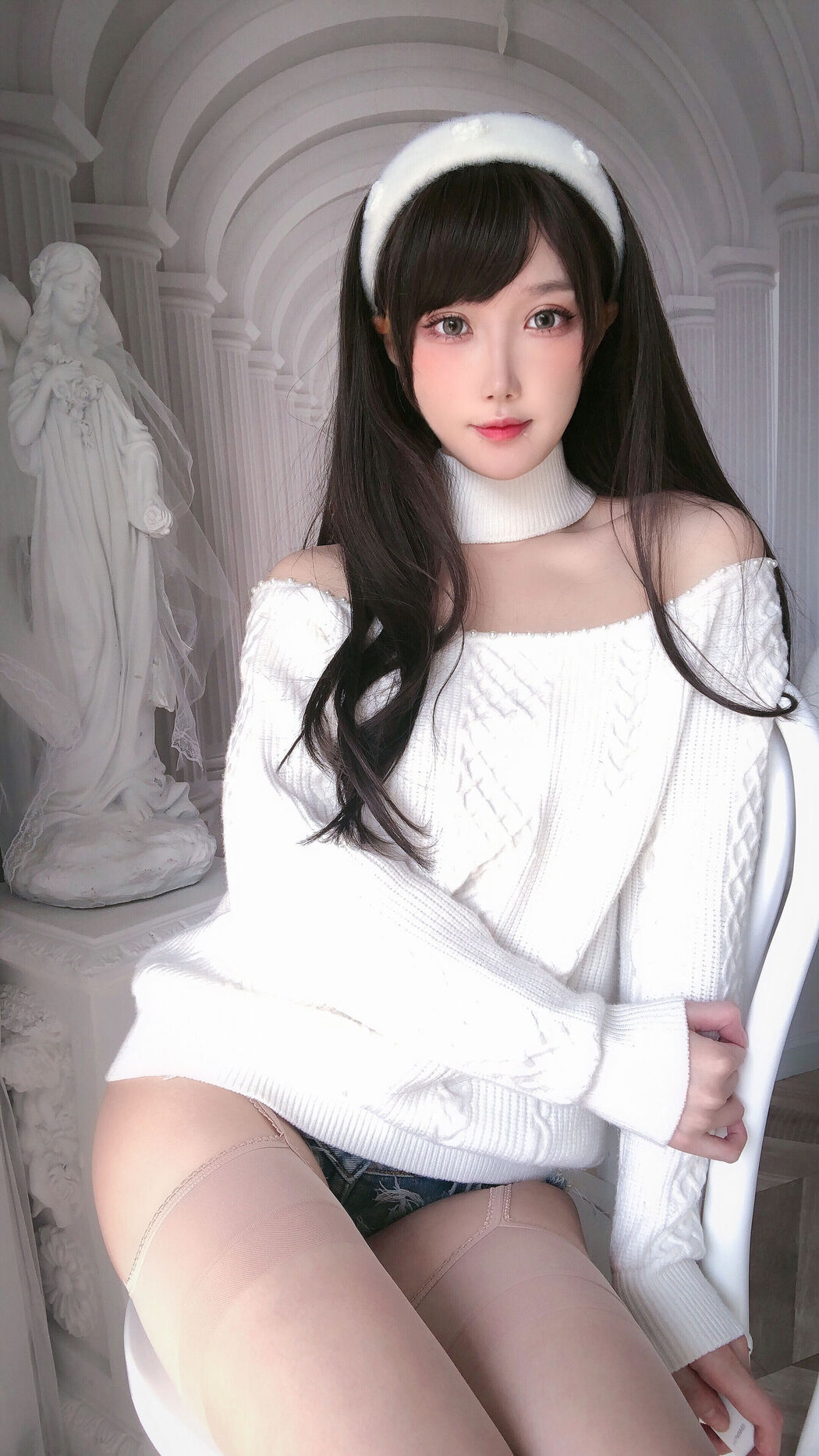 [Internet celebrity COSER photo] Anime blogger A Bao is also a rabbit girl - pure desire girlfriend