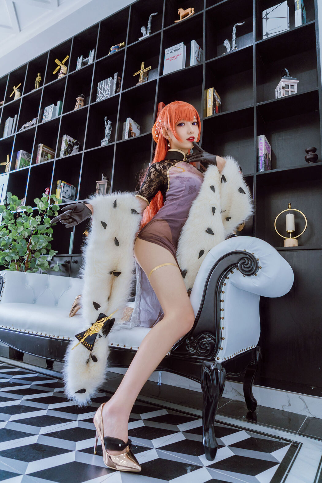 [Internet celebrity COSER photo] Anime blogger Feng Jiangjiang v - Monarch