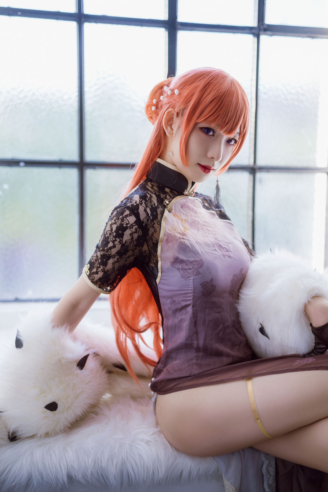 [Internet celebrity COSER photo] Anime blogger Feng Jiangjiang v - Monarch