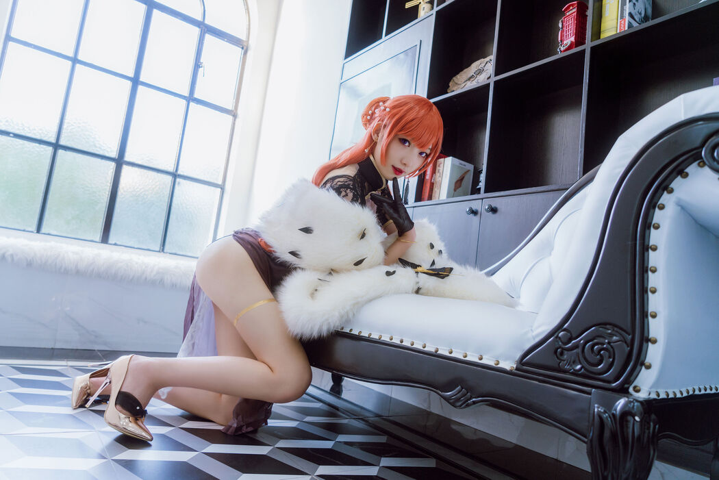 [Internet celebrity COSER photo] Anime blogger Feng Jiangjiang v - Monarch