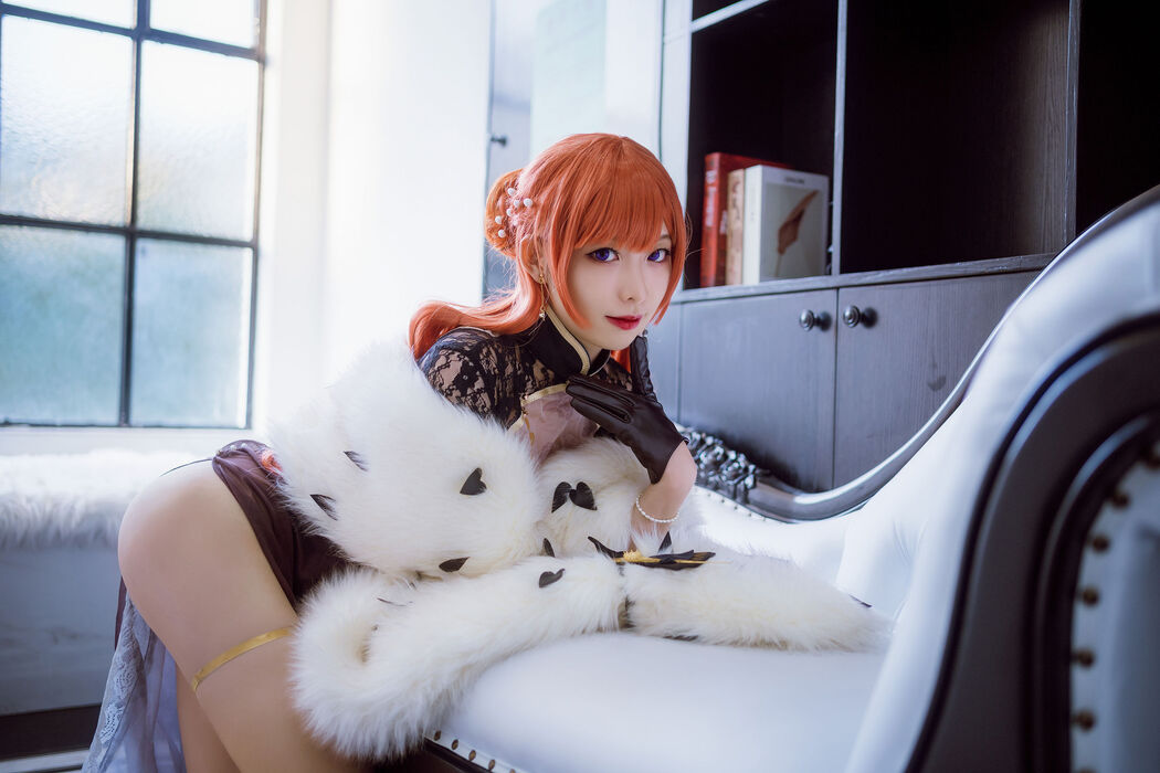 [Internet celebrity COSER photo] Anime blogger Feng Jiangjiang v - Monarch