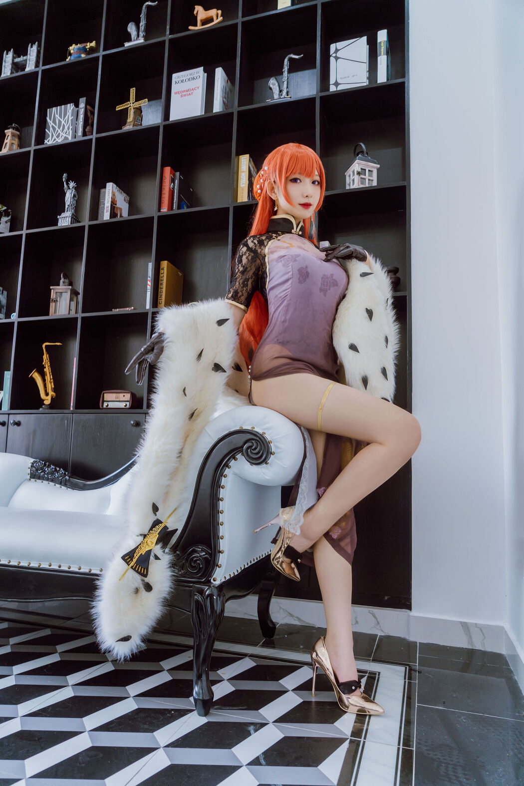[Internet celebrity COSER photo] Anime blogger Feng Jiangjiang v - Monarch