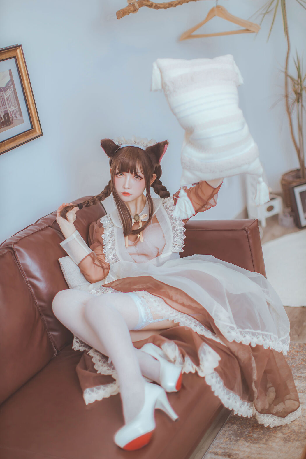 [Net Red COSER Photo] Coser Yiyi - Transparent Maid