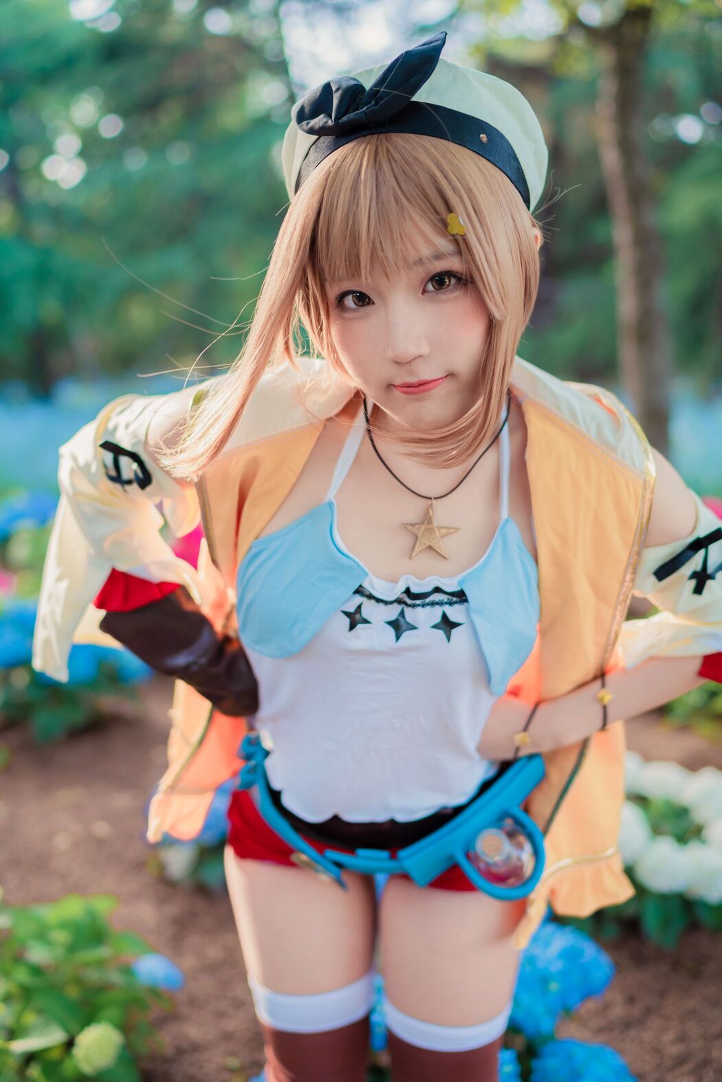 [Internet celebrity COSER photo] Anime blogger Mime Mimei - Risa's Gold Workshop