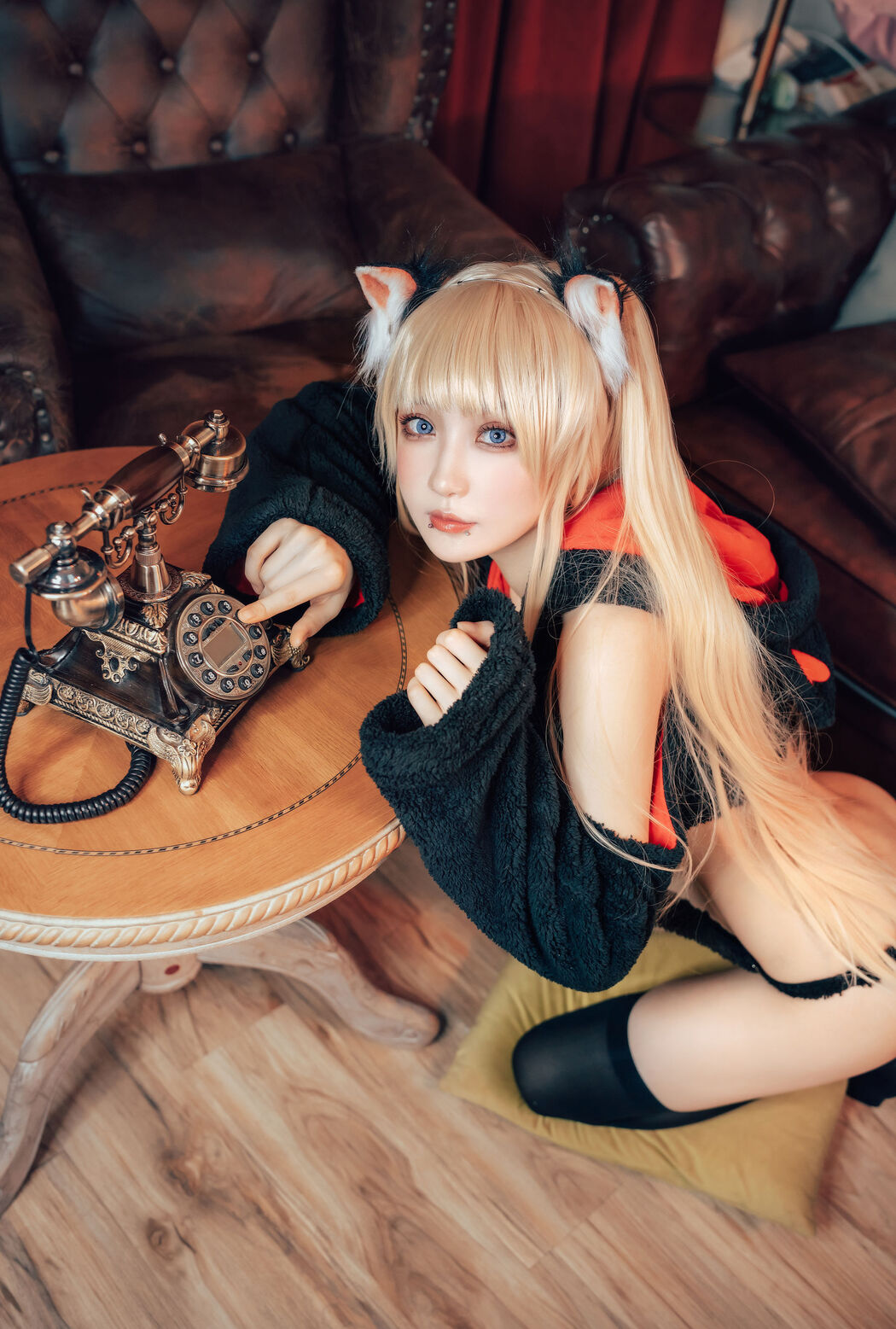 [Net Red COSER Photo] Anime blogger A Bao is also a rabbit girl - what kind of evil can a kitten have?