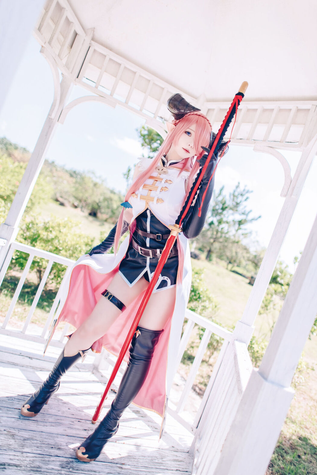 [Internet celebrity COSER photo] Weibo girl Zhishuangyue shimo - Granblue Fantasy Narmea