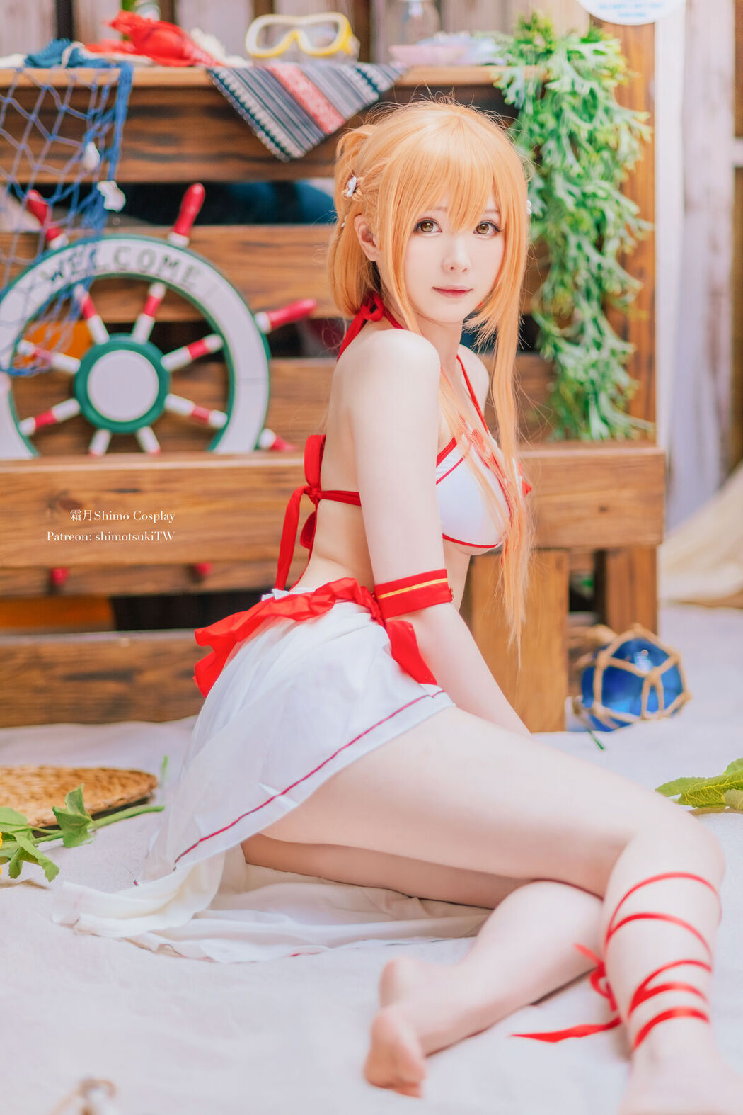 Coser@霜月shimo – Asuna泳装