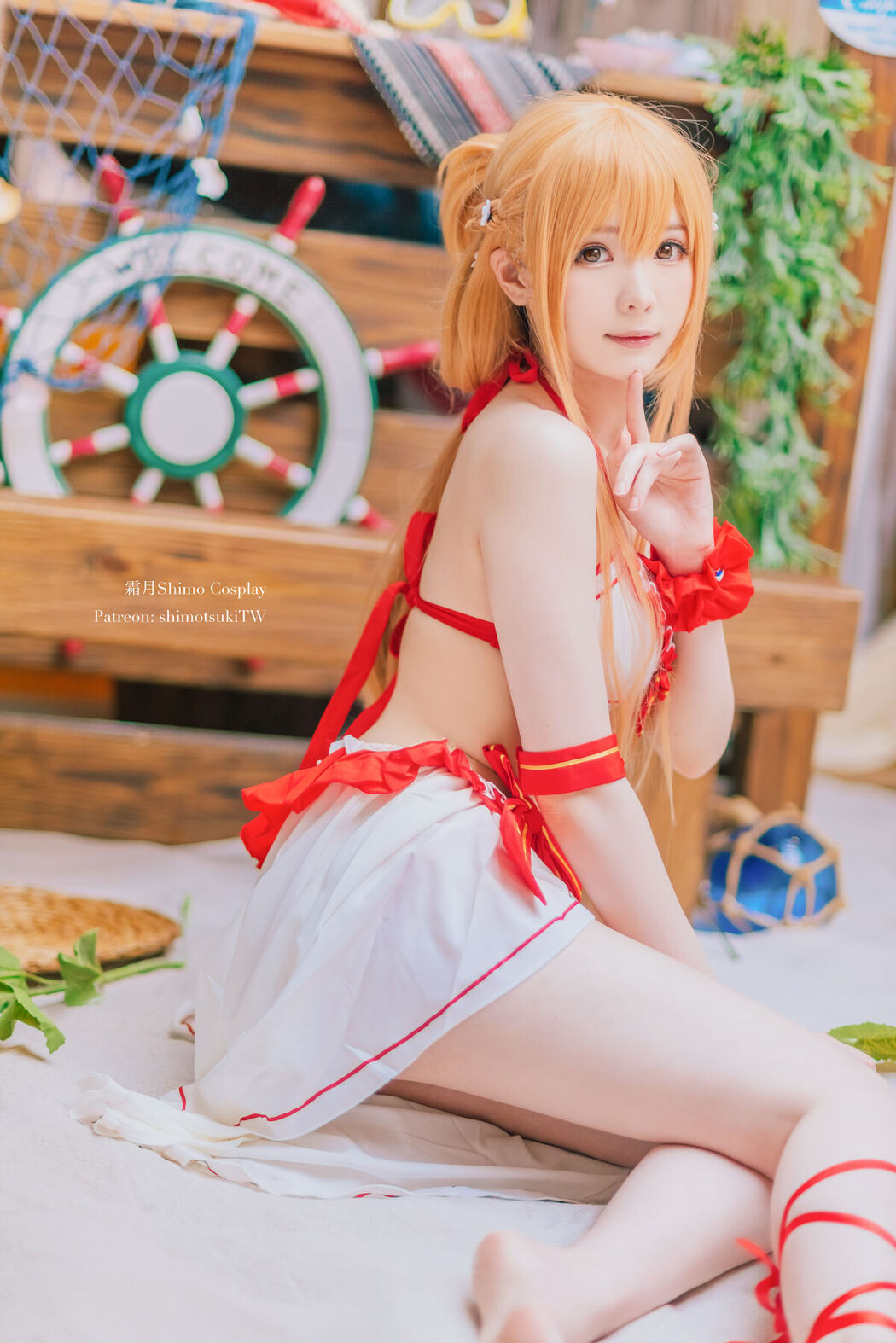 Coser@霜月shimo – Asuna泳装