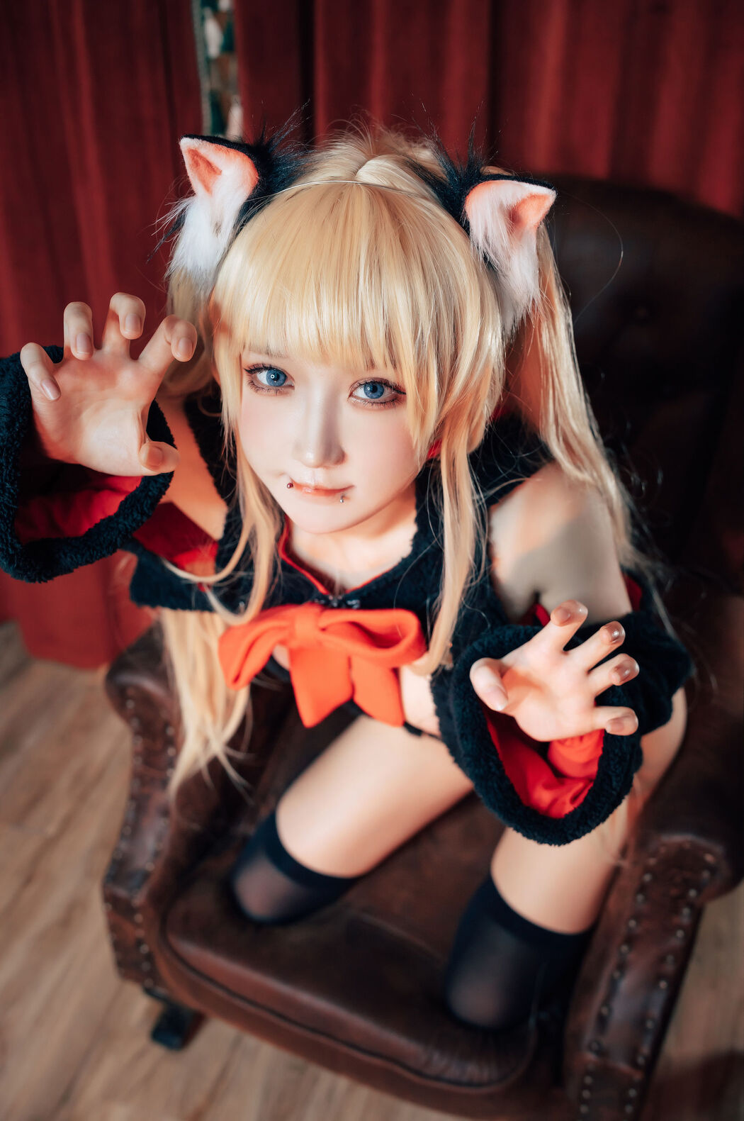 [Net Red COSER Photo] Anime blogger A Bao is also a rabbit girl - what kind of evil can a kitten have?