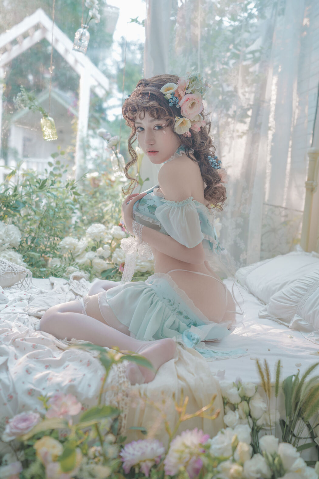 [Net Celebrity COSER Photo] A Smile and Fragrance Photo-Princess Pea