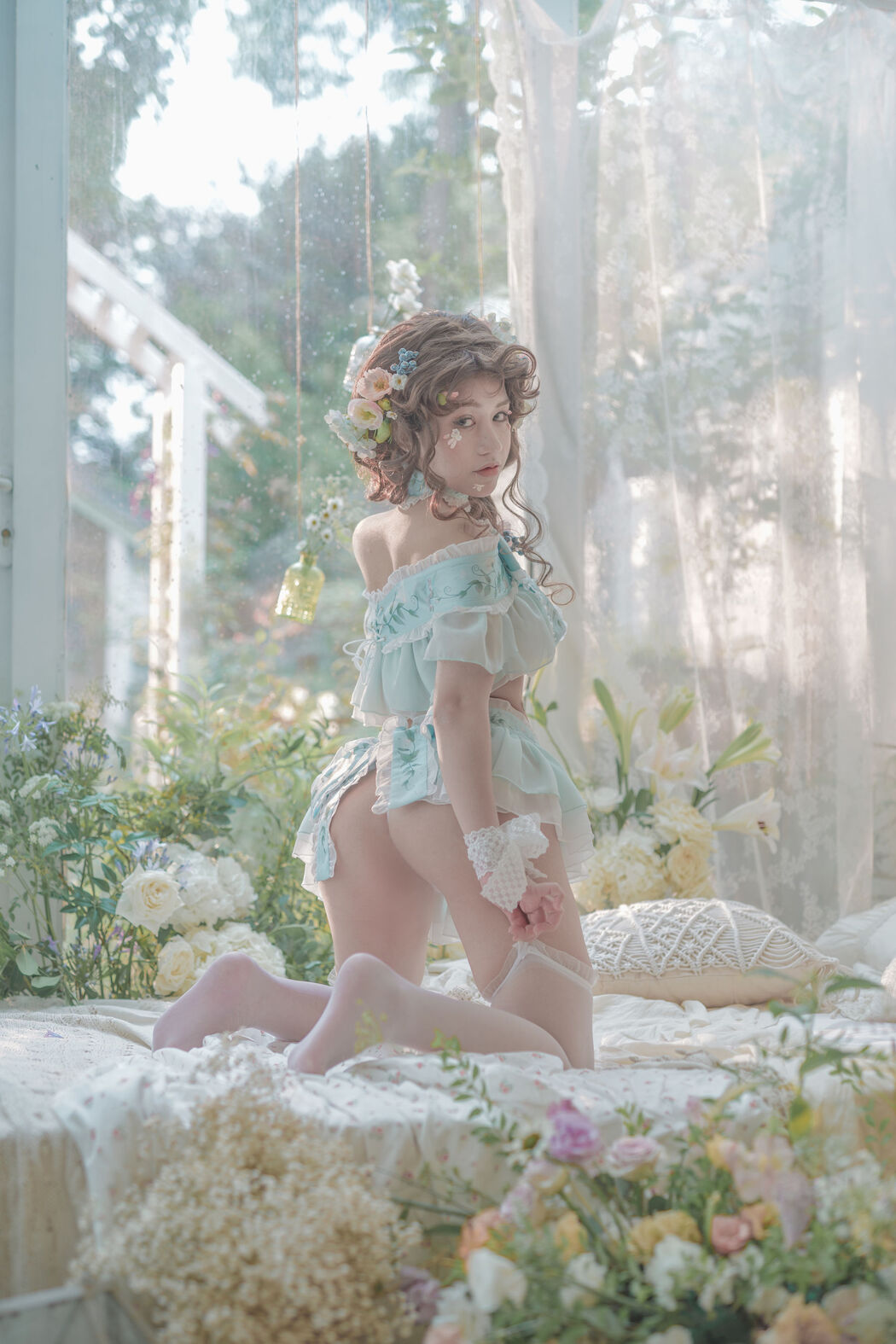 [Net Celebrity COSER Photo] A Smile and Fragrance Photo-Princess Pea