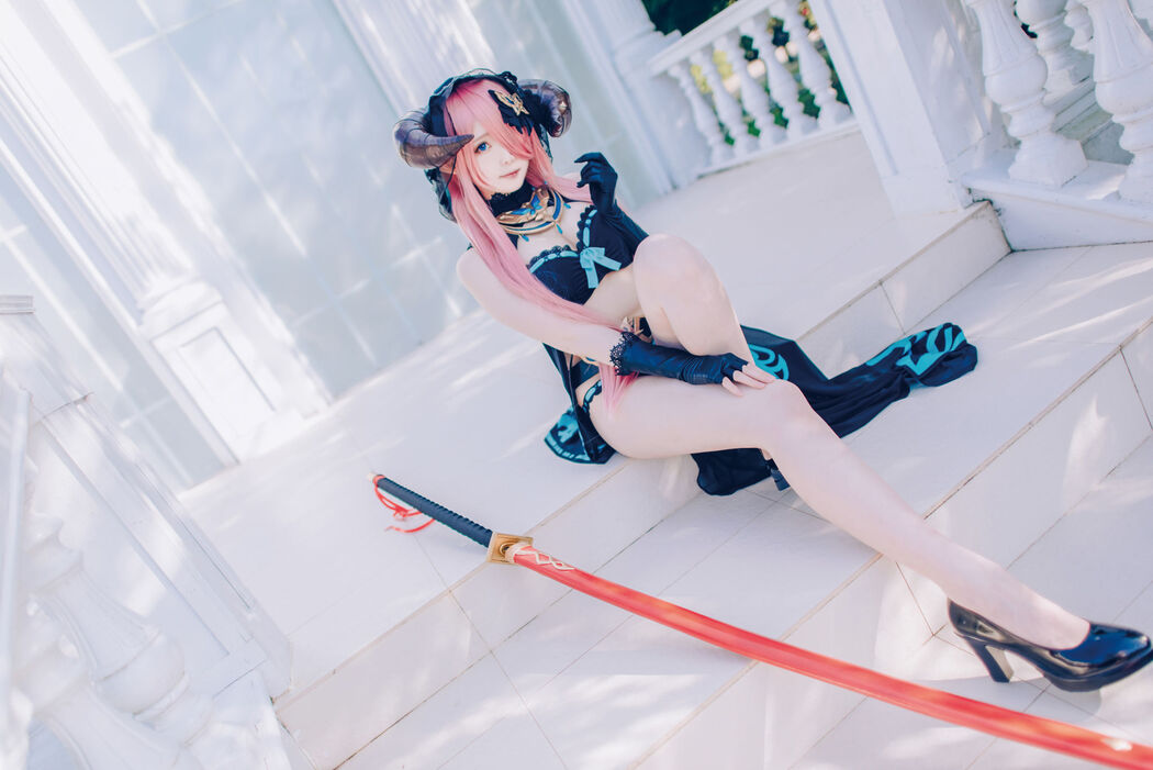 [Internet celebrity COSER photo] Weibo girl Zhishuangyue shimo - Granblue Fantasy Narmea