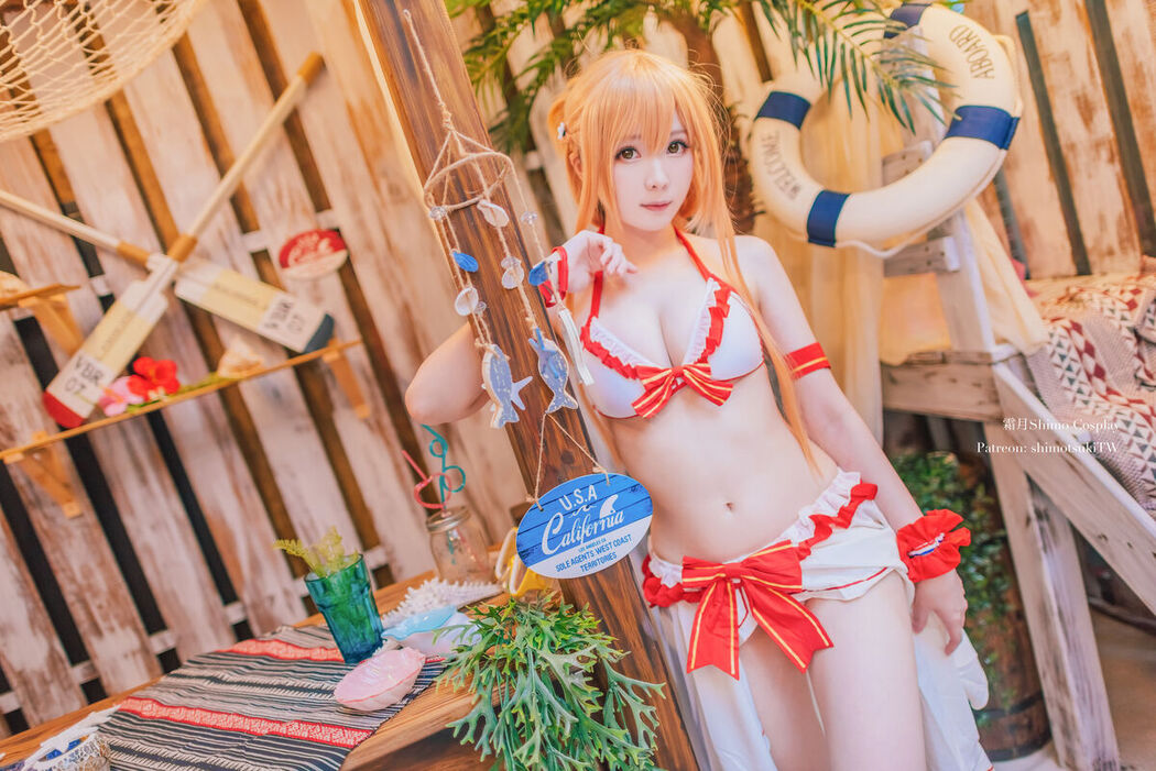 Coser@霜月shimo – Asuna泳装