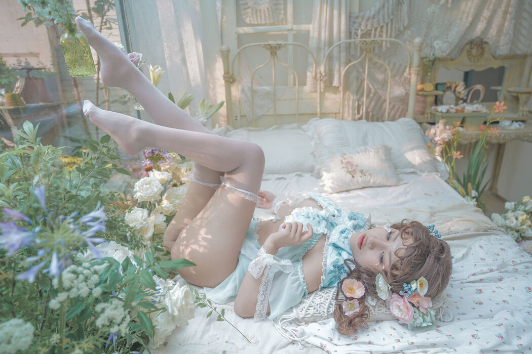 [Net Celebrity COSER Photo] A Smile and Fragrance Photo-Princess Pea