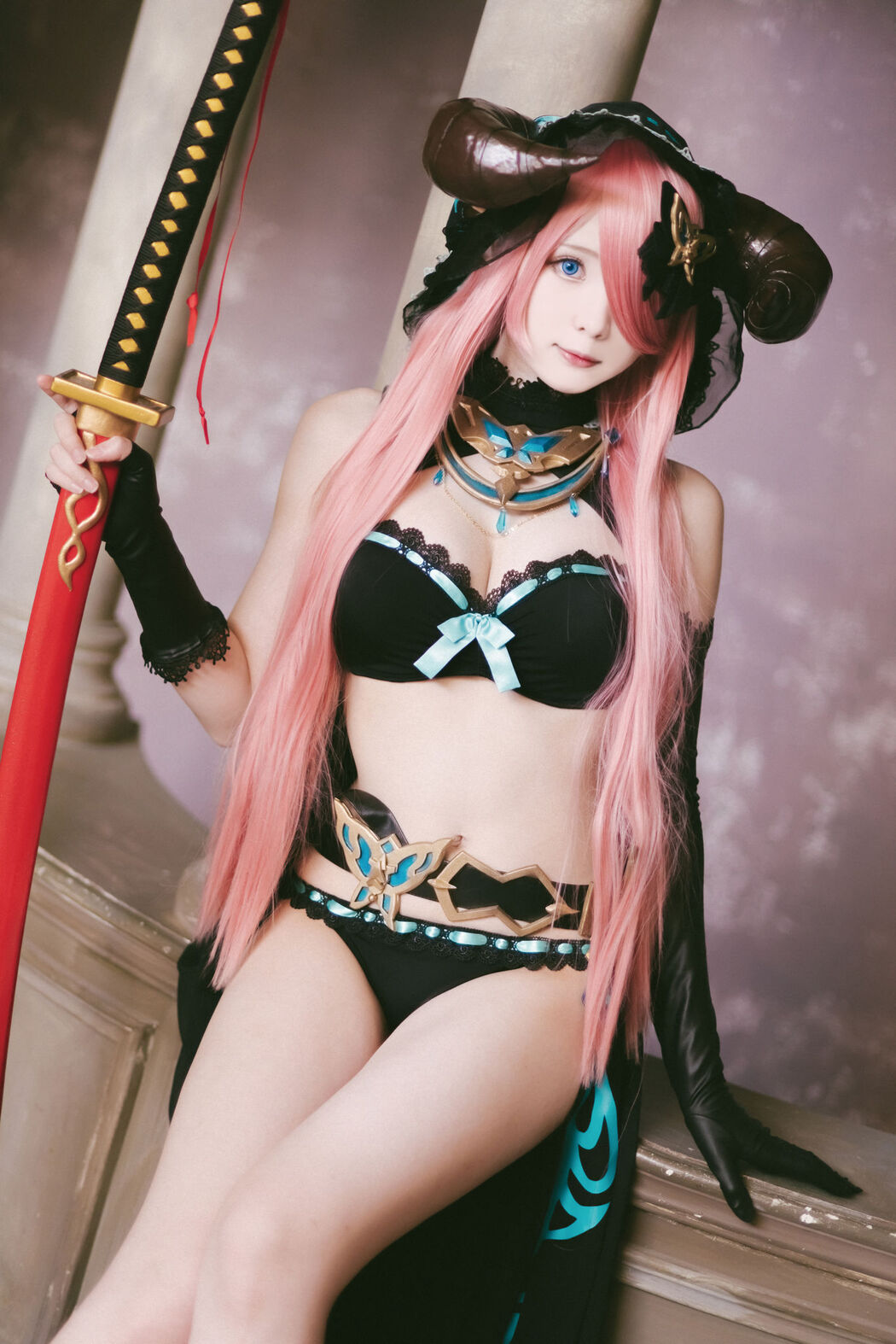 [Internet celebrity COSER photo] Weibo girl Zhishuangyue shimo - Granblue Fantasy Narmea