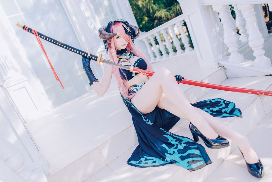 [Internet celebrity COSER photo] Weibo girl Zhishuangyue shimo - Granblue Fantasy Narmea