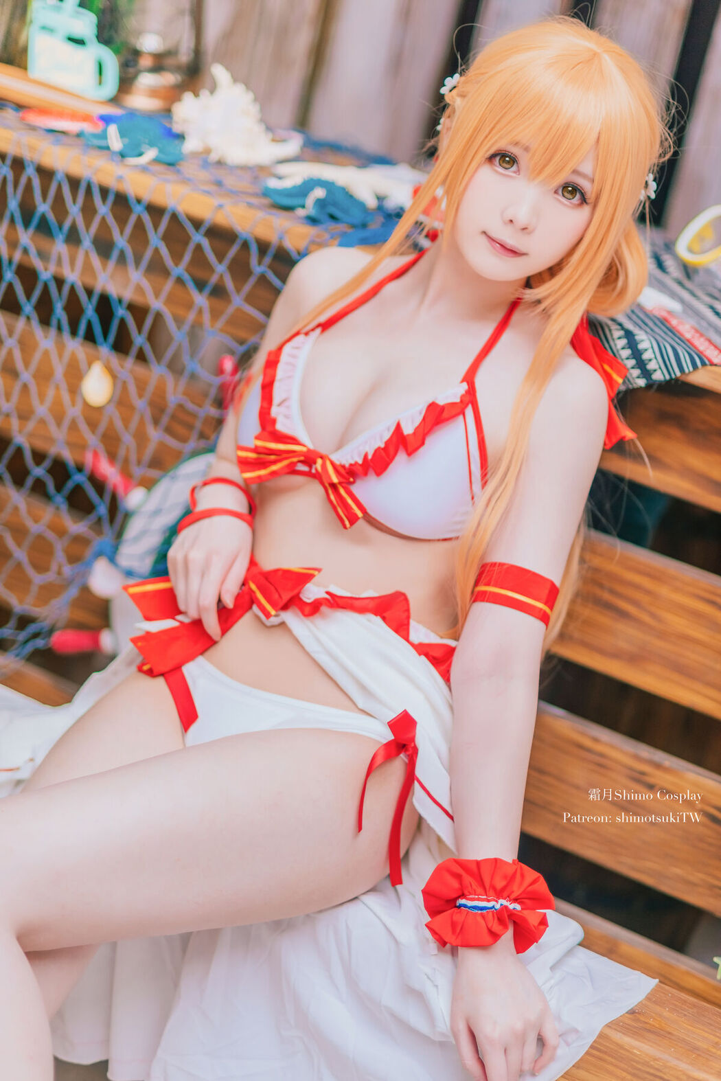 Coser@霜月shimo – Asuna泳装