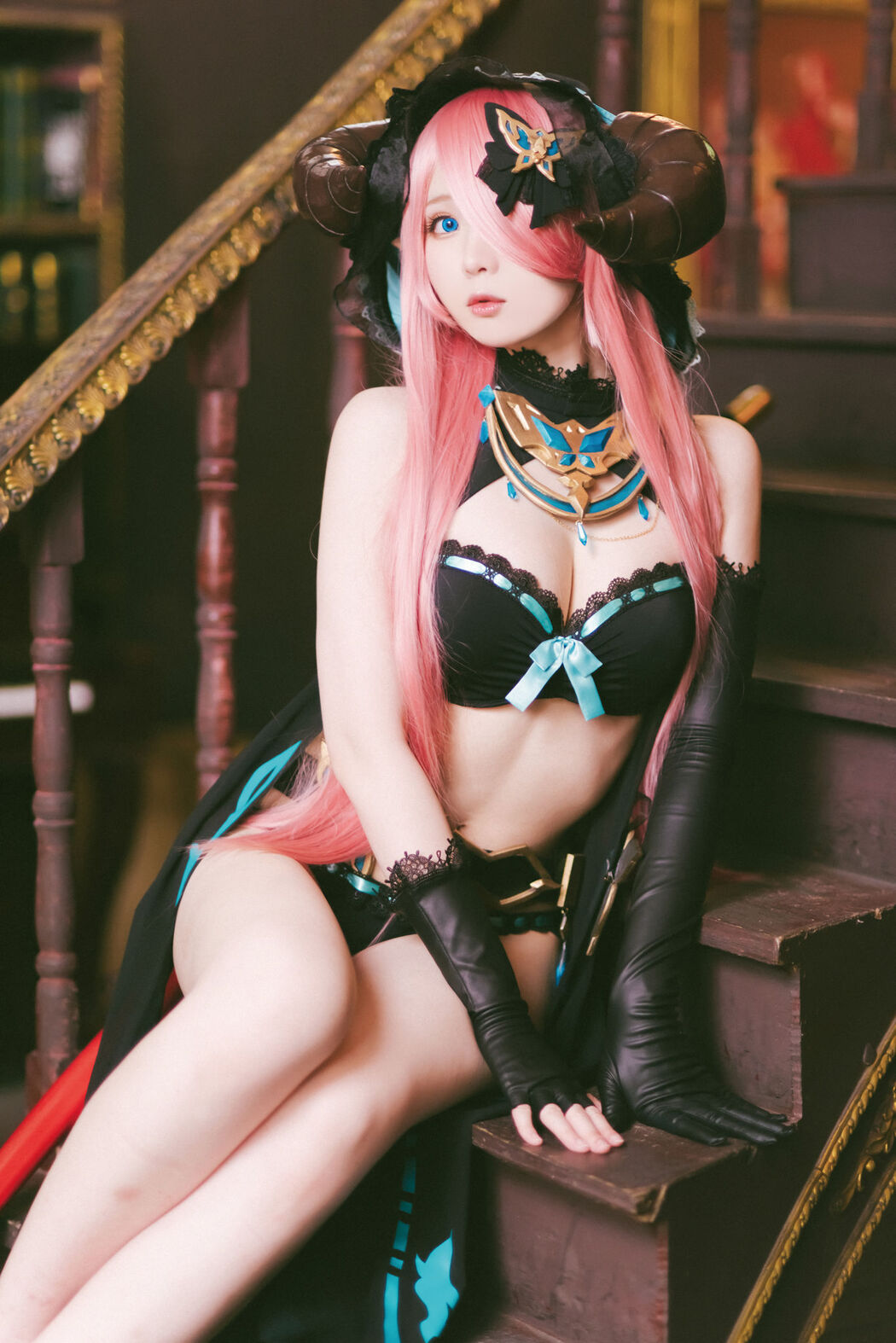 [Internet celebrity COSER photo] Weibo girl Zhishuangyue shimo - Granblue Fantasy Narmea