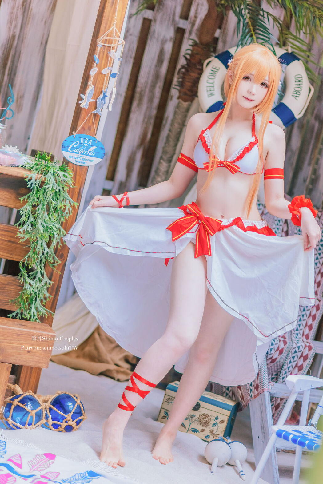 Coser@霜月shimo – Asuna泳装