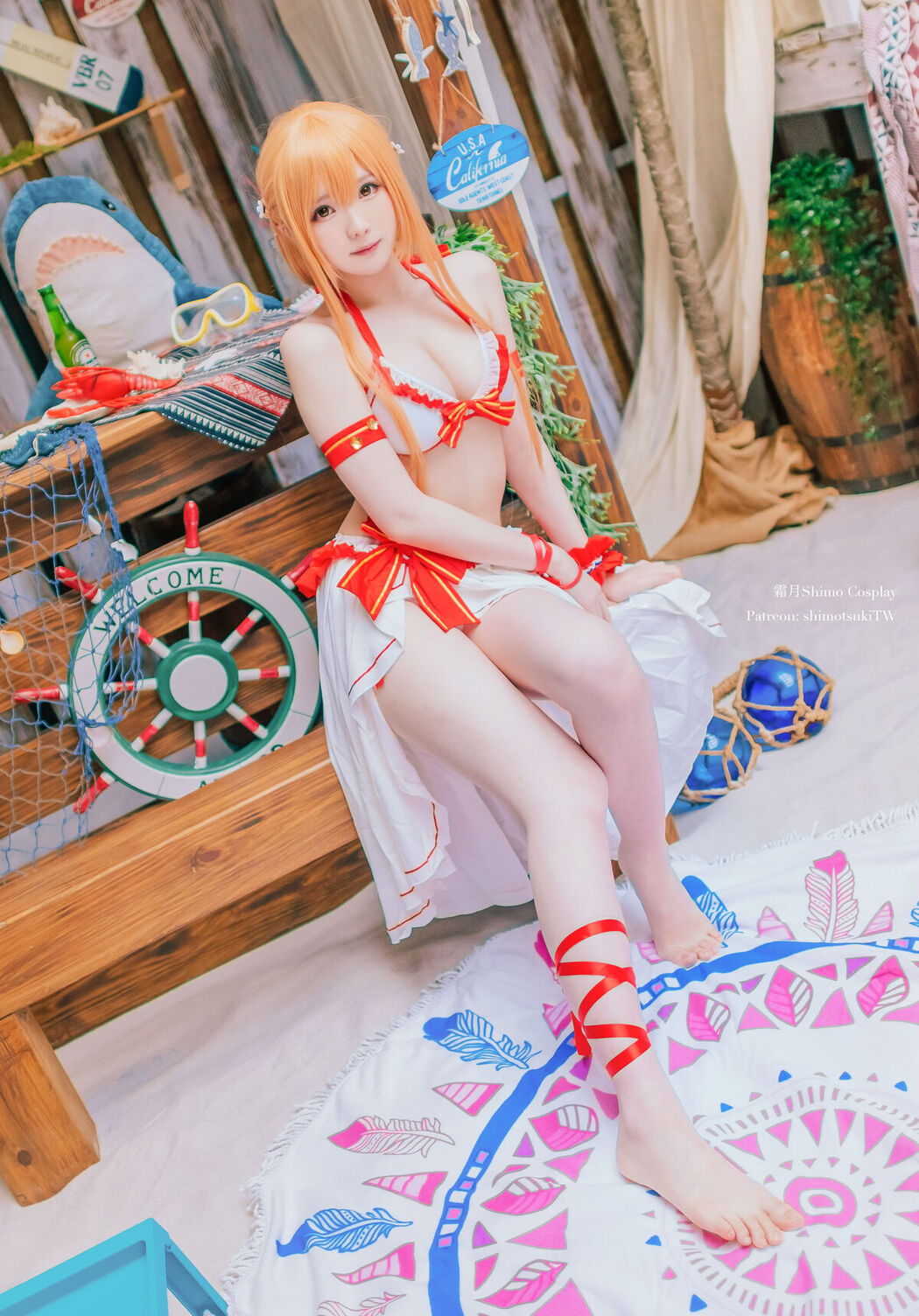 Coser@霜月shimo – Asuna泳装