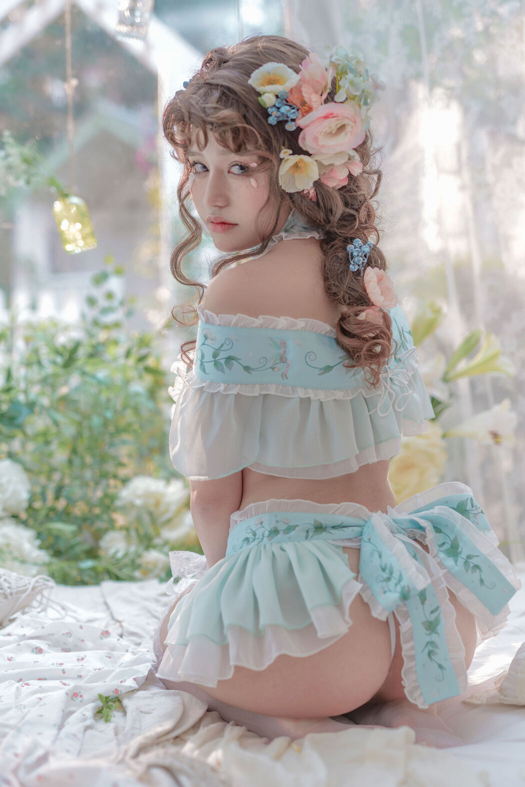 [Net Celebrity COSER Photo] A Smile and Fragrance Photo-Princess Pea