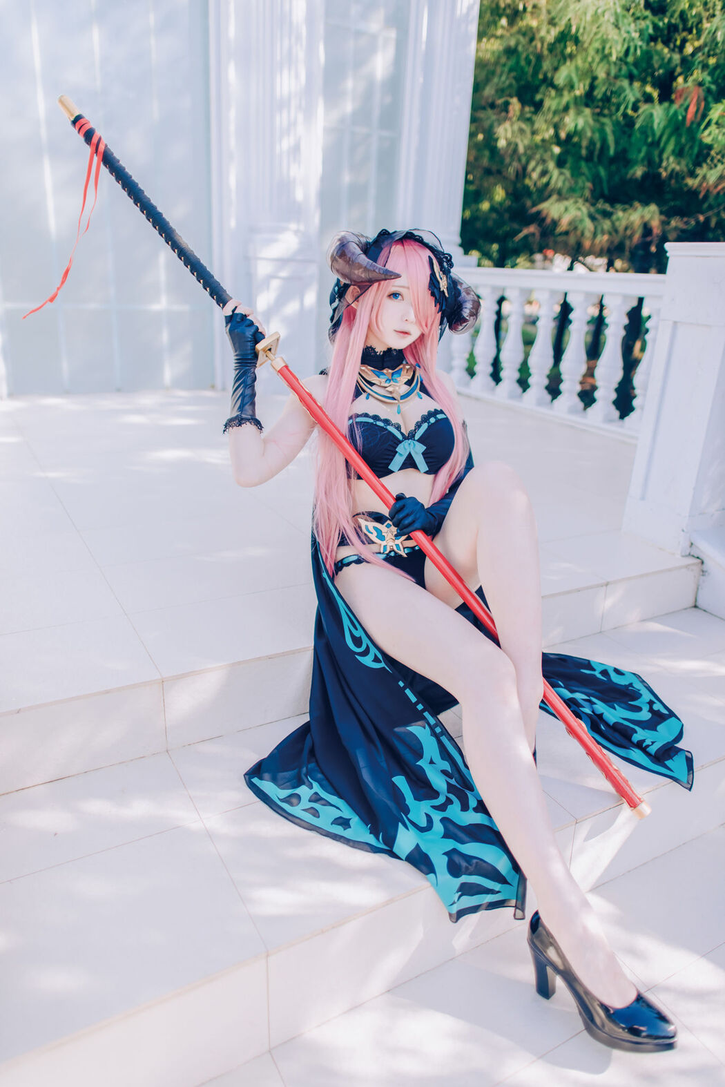 [Internet celebrity COSER photo] Weibo girl Zhishuangyue shimo - Granblue Fantasy Narmea