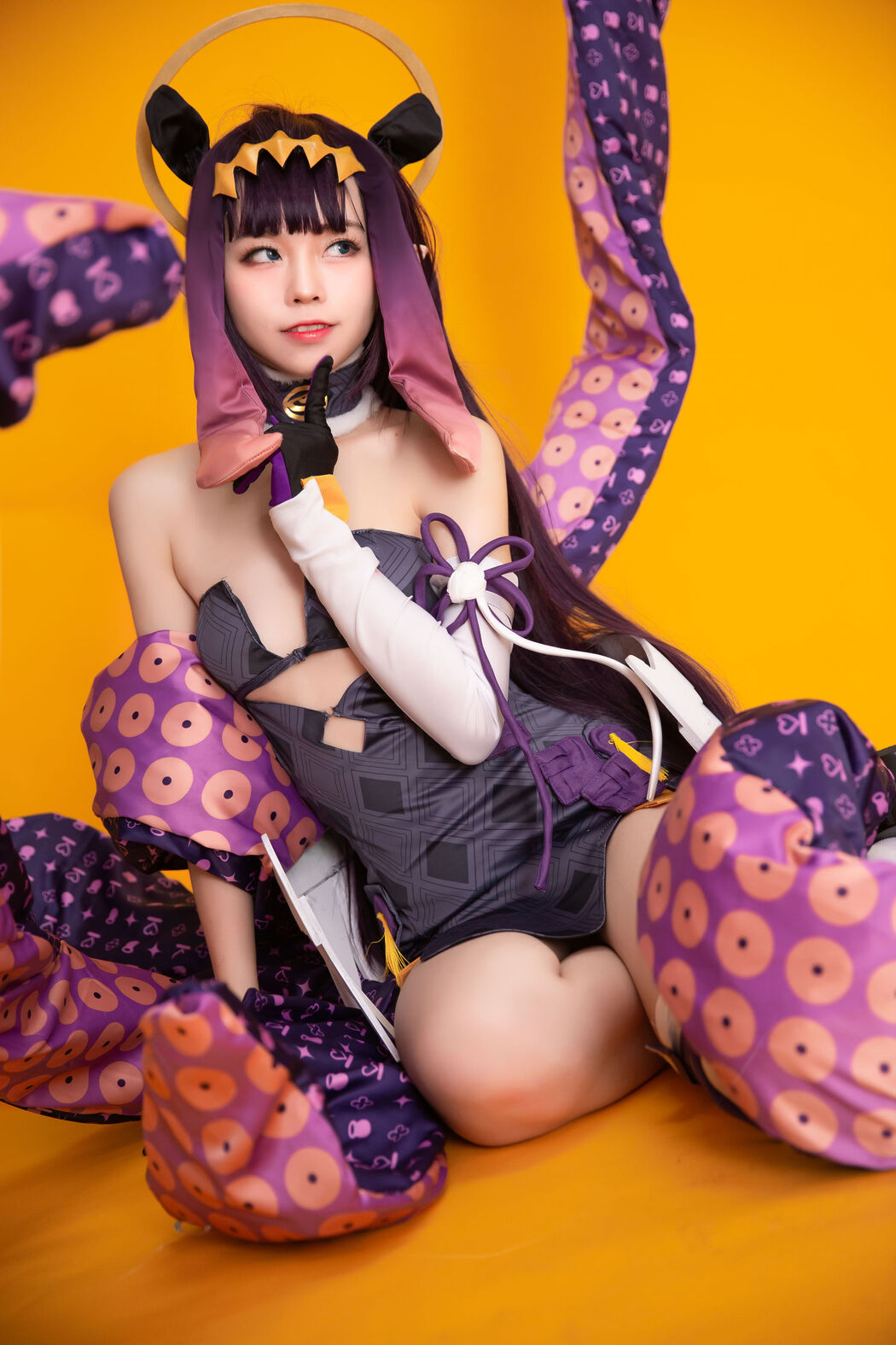 [Internet celebrity COSER photo] Anime blogger G44 will not be injured - Yi Inarqi