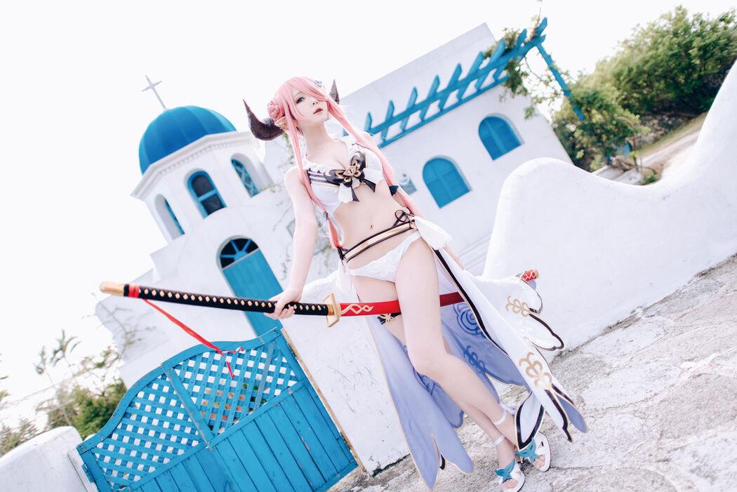 [Internet celebrity COSER photo] Weibo girl Zhishuangyue shimo - Granblue Fantasy Narmea